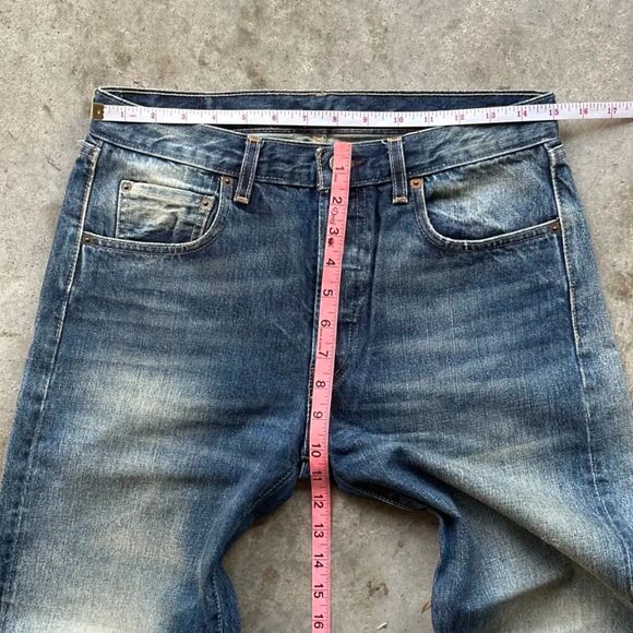 Levi's Premium LVC 501 XX Selvedge Denim Jeans BIG E Size 30X28 - Picture 8 of 9